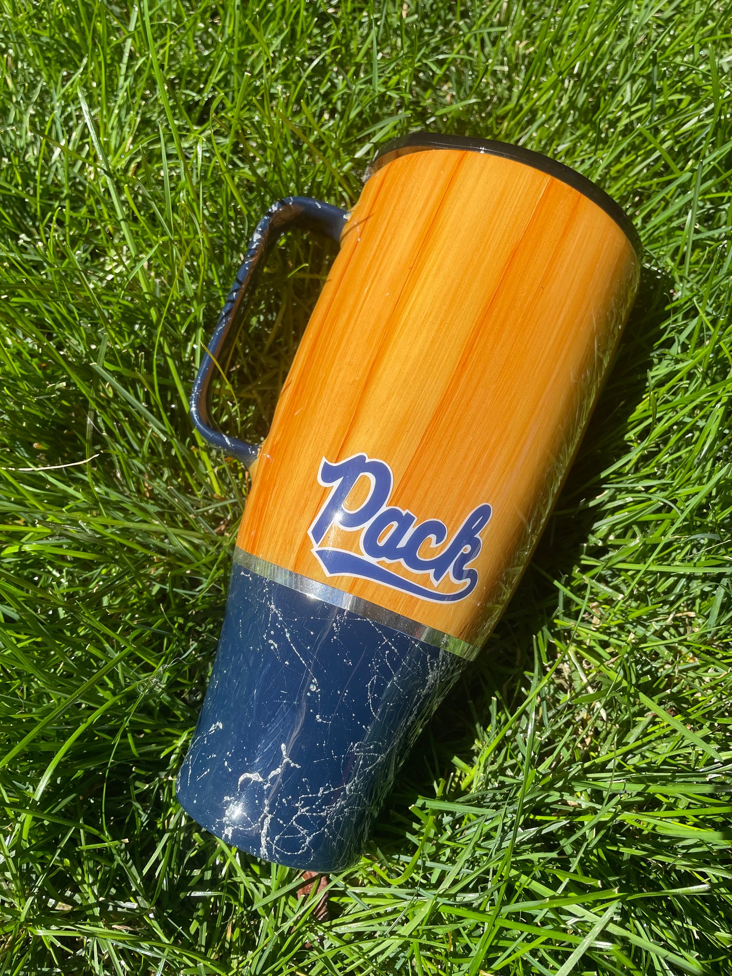 30 ounce w/ Handle UNR Nevada Wolfpack Tumbler