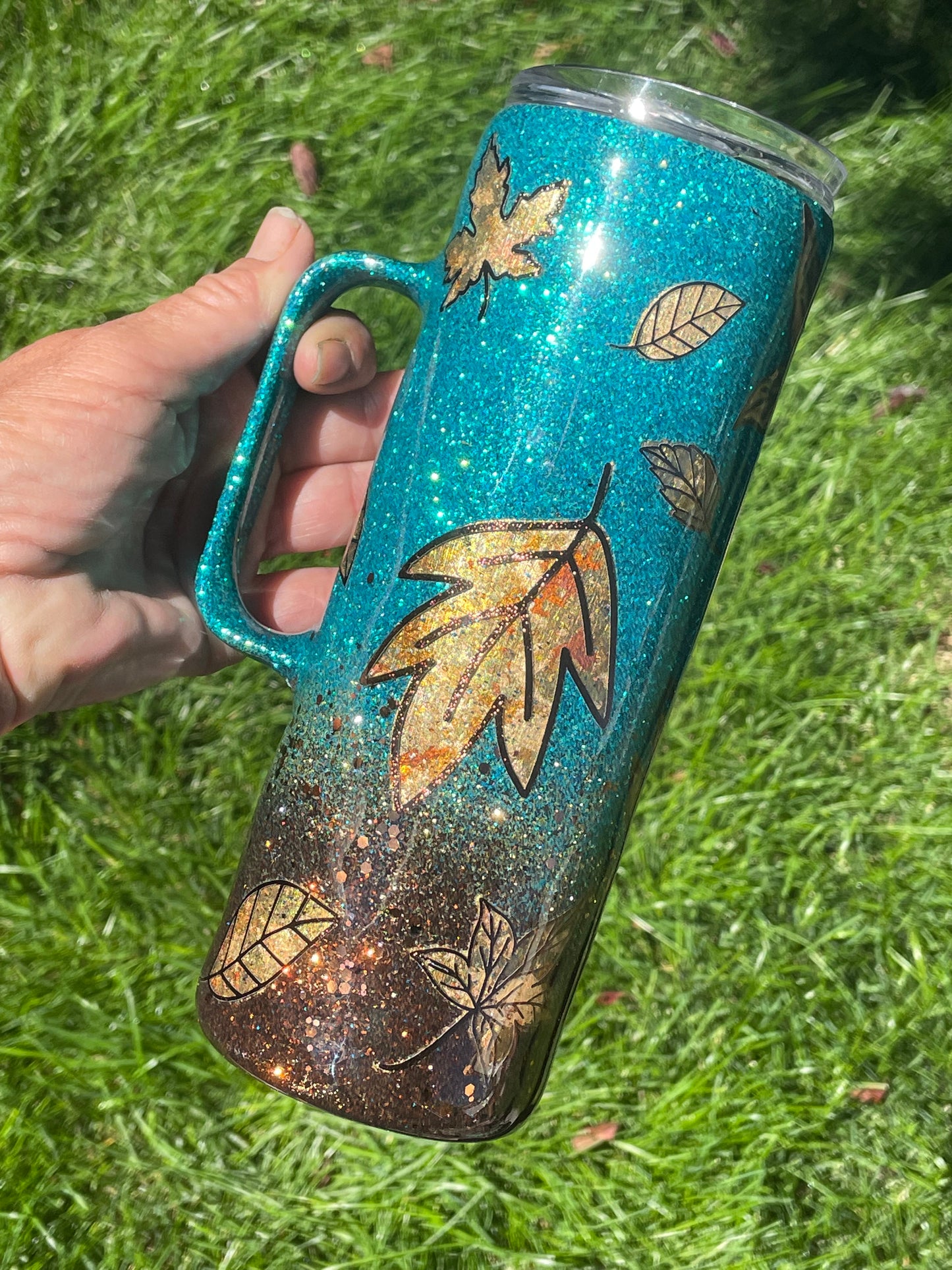 20 ounce Skinny w/ handle “It’s Fall Y’all” Tumbler